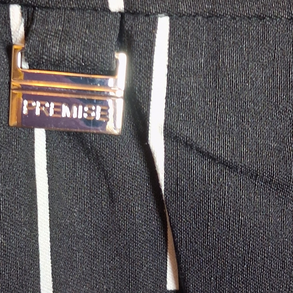 NWT Premise Studio Black Pull-On Capri Pants Sz XL Career Casual - Picture 5 of 6